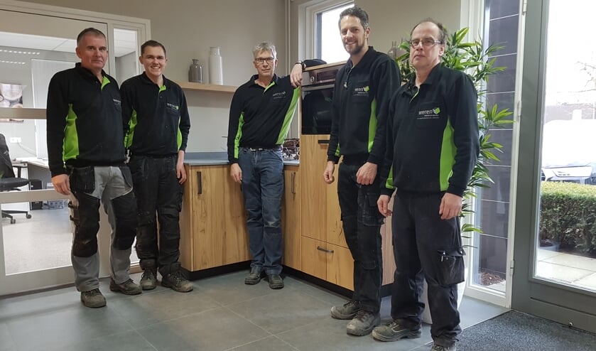 Het team van Weren Interieurprojecten in Boxmeer.