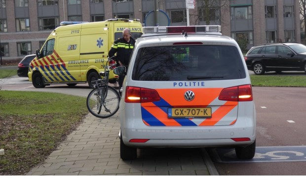 Fietser gewond bij ongeval op Osse rotonde