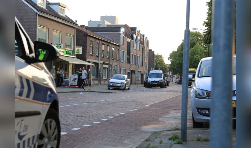 Reconstructie van ernstig ongeval op Berghemseweg tijdens Nieuwjaarsnacht. (Foto: Maickel Keijzers / Hendriks Multimedia)