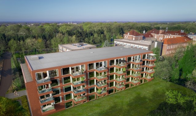In het appartementencomplex zijn acht verschillende woningtypen
