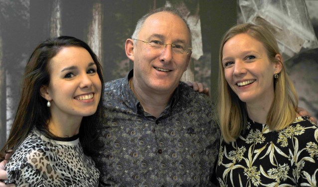 Elle Peters, Noud Peters en Eefke Peters.