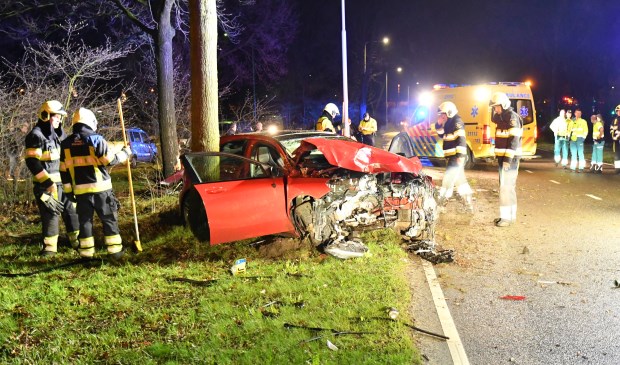 Ernstig ongeval op de Cereslaan. (Foto: Thomas)