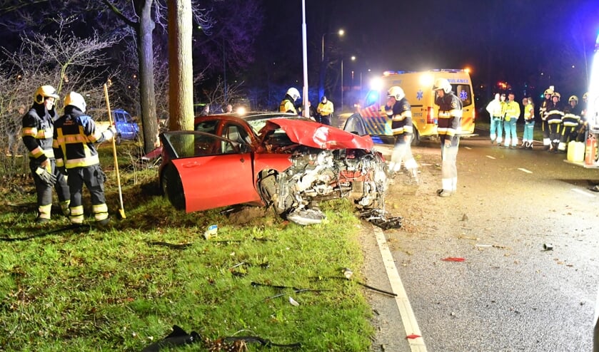 Ernstig ongeval op de Cereslaan. (Foto: Thomas)