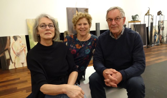 v.l.n.r: Marion de Goeij, Marjoke den Engelsen en Harry van Mil (foto: Ankh van Burk)