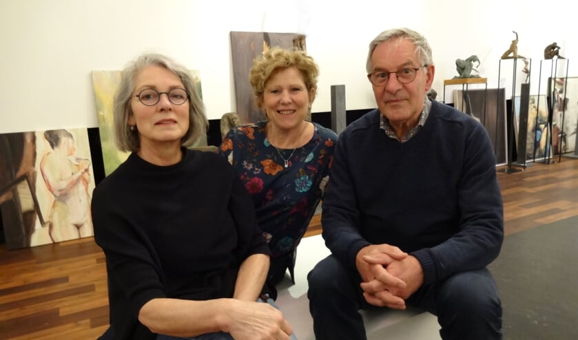 v.l.n.r: Marion de Goeij, Marjoke den Engelsen en Harry van Mil (foto: Ankh van Burk)