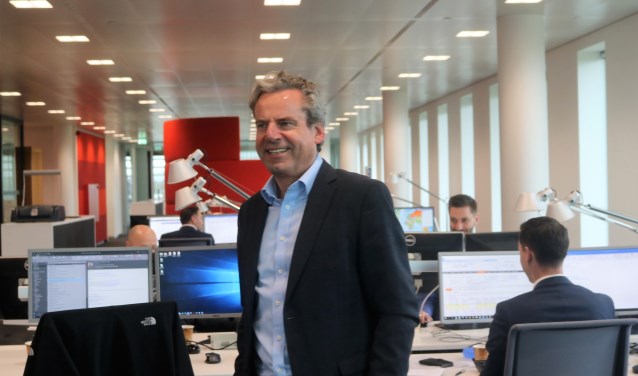 Bankdirecteur Aernout Van der Does. (Foto: Annelies Graafsma)