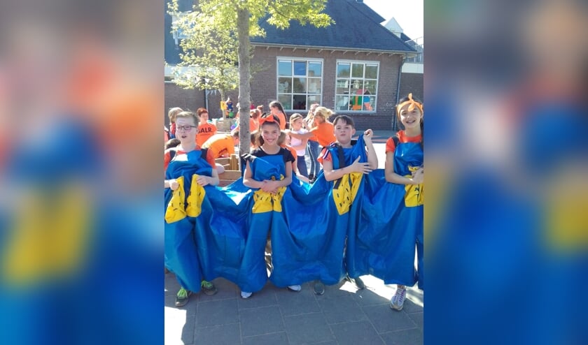 Koningsspelen op Basisschool De Teugelaar.