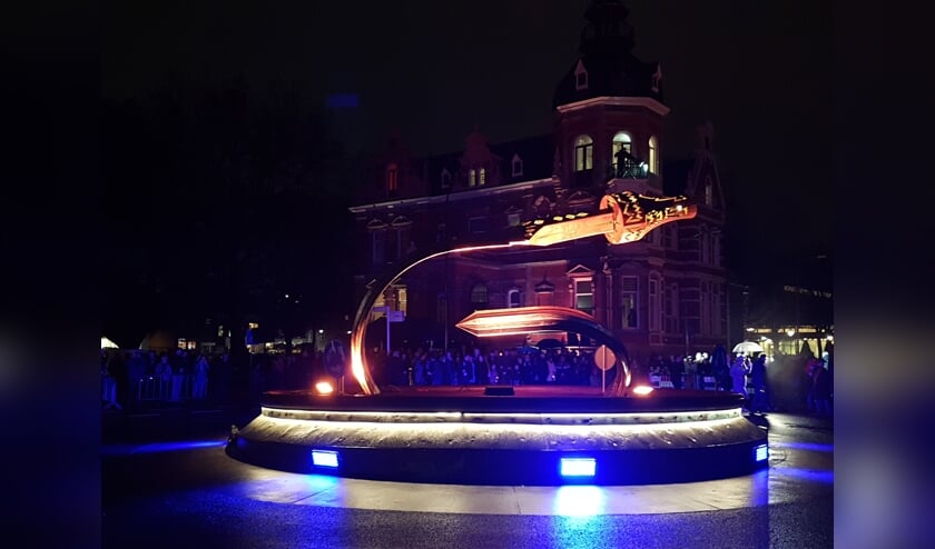 De rotonde voor Museum Jan Cunen.