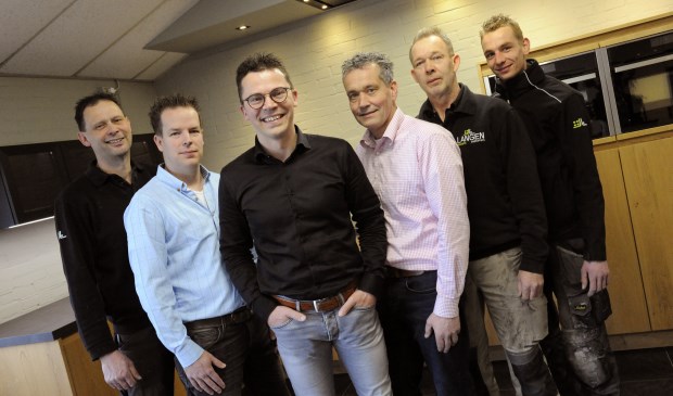 Het team van Langen Keukens. (foto: Ingrid Driessen)