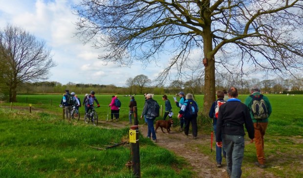 Een eerdere wandeling.