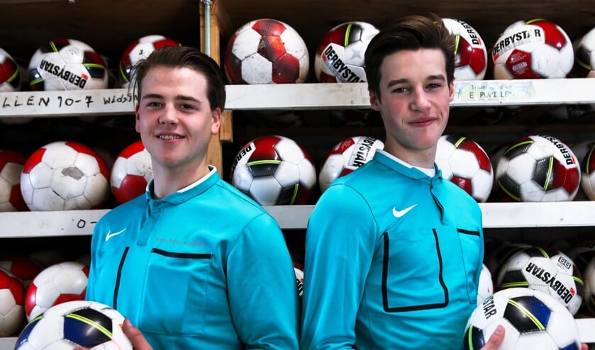Quinn Franken (15) en Jens Lathouwers (16).