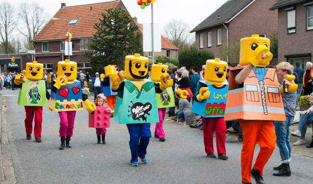 De Halfvastenoptocht in Afferden.