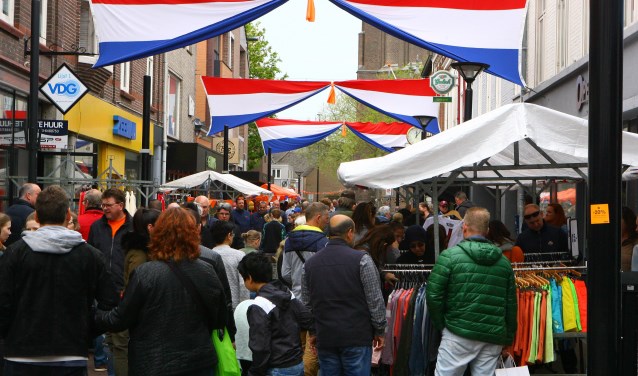 De Koningsmarkt in Oss. (Foto: Hans van der Poel)