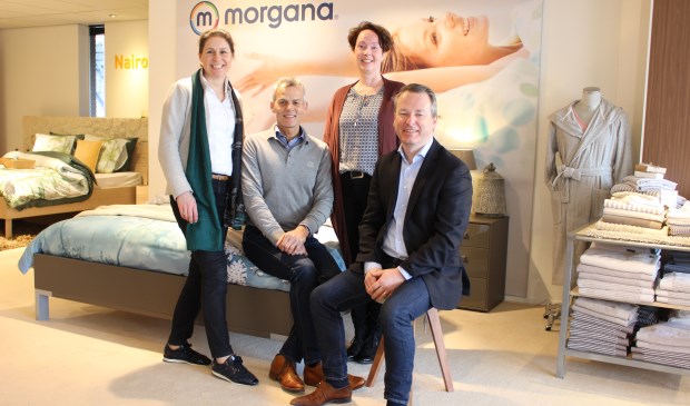Anke de Best, Rick van Gelder, Willian Arts en Harry Bongaerts.