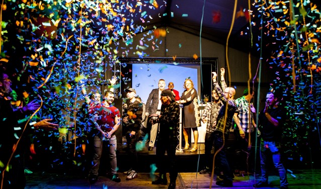 Van Lanen vierde feest! (foto: Diana Derks)