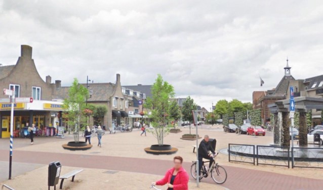 Het centrum van Heesch. (Foto: Twitter Rien Wijdeven)