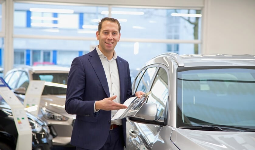 Verkoopadviseur Huib Kessels van Hyundai Van der Heijden in Uden.