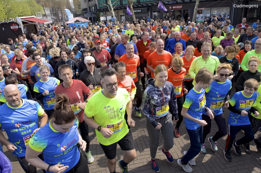 SNS Oss City Run. (Foto Ad Megens)