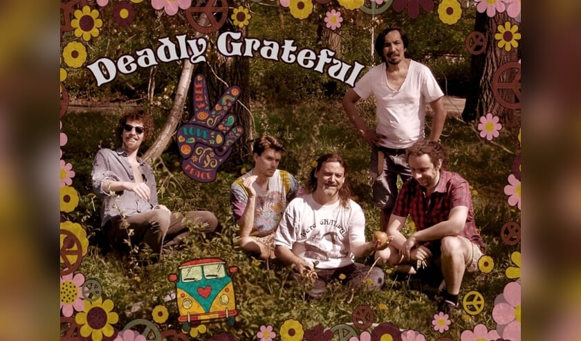 Deadly Grateful speelt nummers van de band Grateful Dead