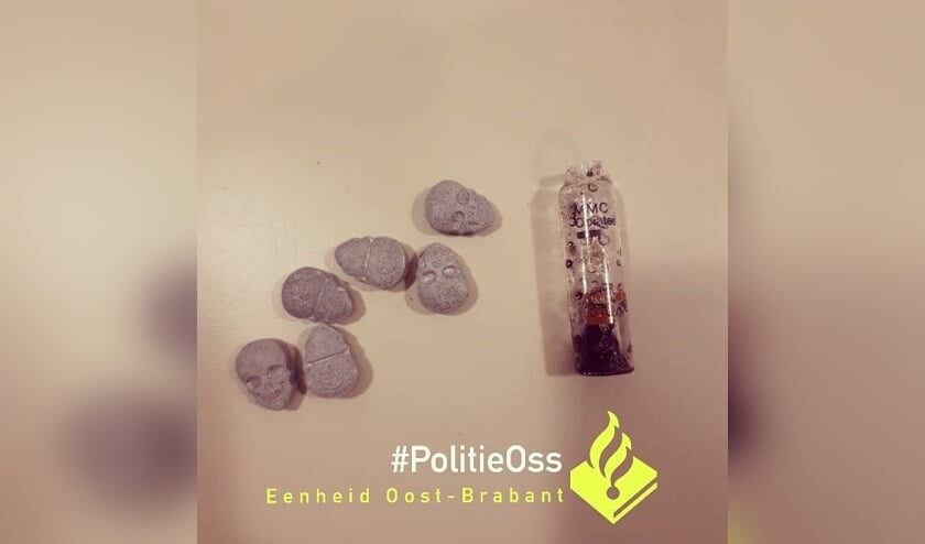 De drugs. (Foto: Facebook politie Oss)