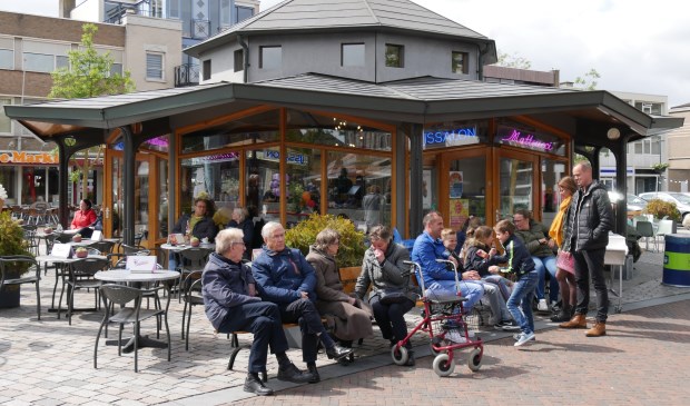 Even uitrusten tijdens de koopzondag op 5 mei.
