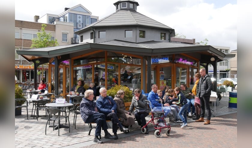 Even uitrusten tijdens de koopzondag op 5 mei.