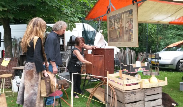 Een eerdere editie van de grote vlooienmarkt.