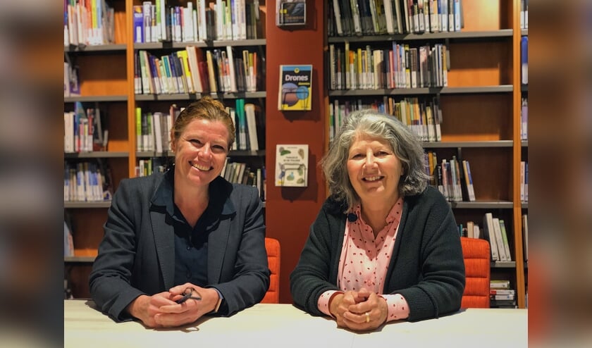 Barbara Sol (R) en Gertrude van den Elzen (L) gaan de komende periode vaker samenwerken.