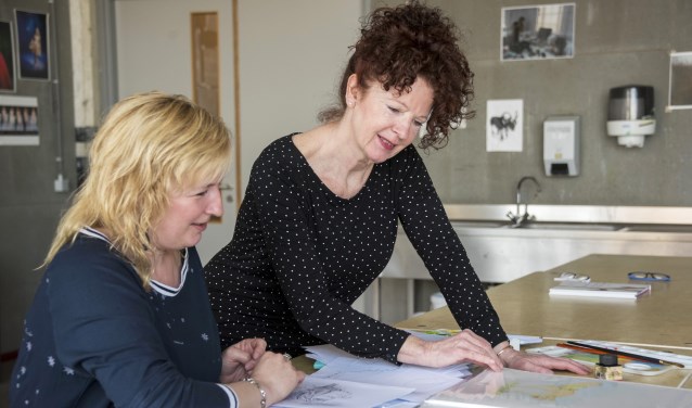 Sandra verzorgt tijdens het volgende cursusseizoen wederom twee cursussen illustreren.