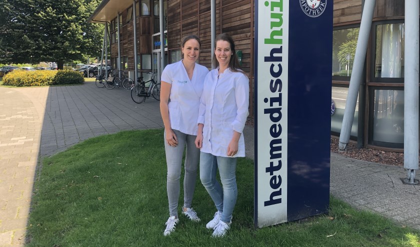 Sharon Pijnenborg (L) neemt Huidplus Veghel over van Inge van Uden (R), de locatie blijft hetzelfde en de behandelmethodes ook.
