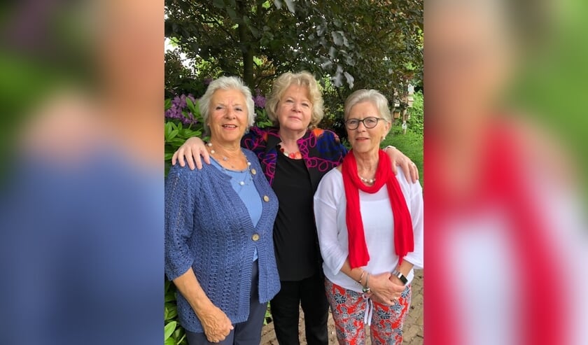 Mede-initiatiefnemers Marianne Westdijk, Marjon Oorthuizen en Jeanne Stout.