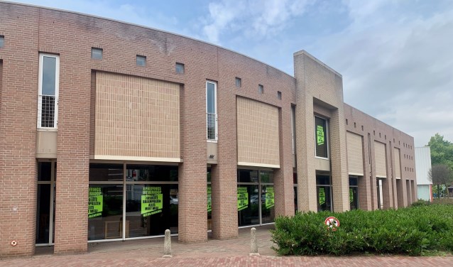 In dit winkelpand aan De Raetsingel in Boxmeer wil Anytime Fitness in het najaar een sportschool openen.
