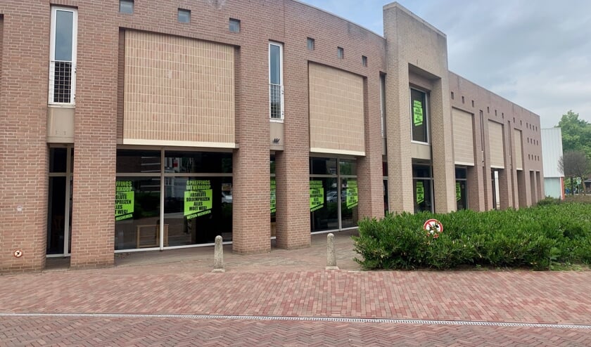In dit winkelpand aan De Raetsingel in Boxmeer wil Anytime Fitness in het najaar een sportschool openen.