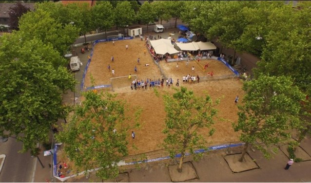 Het Strandbal Festival is in hetzelfde weekend als Zand en Zo.