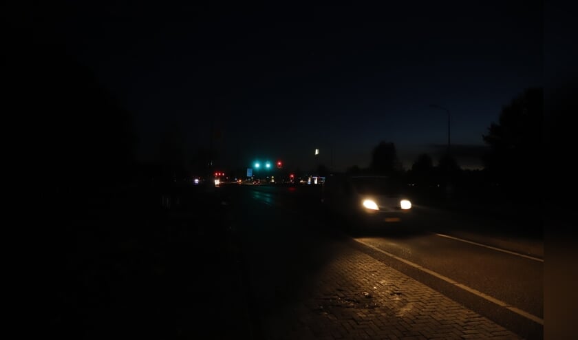 Het was donderdagavond opvallend donker in Cuijk.