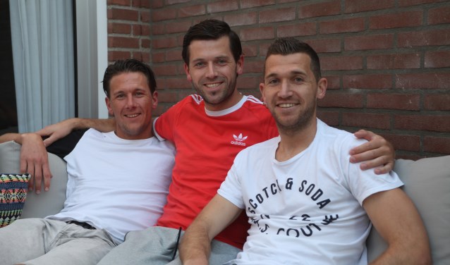 Van links naar rechts: Tom, Sander en Benny.