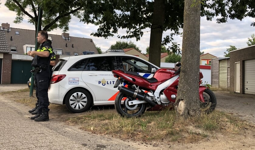 Gestolen motor teruggevonden in Cuijk.
