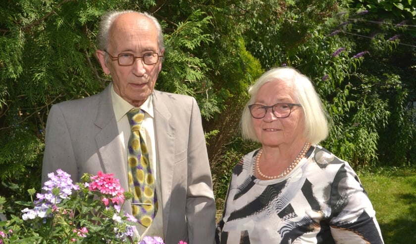 Het diamanten paar Theo en Anneke (foto: Henk Lunenburg)