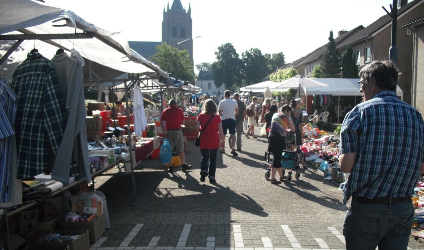 De rommelmarkt in Gassel vindt op zondag 14 juli alweer voor de 25ste keer plaats.