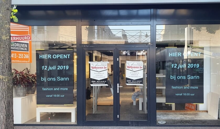 Het pand aan de Galerij in het Udense centrum
