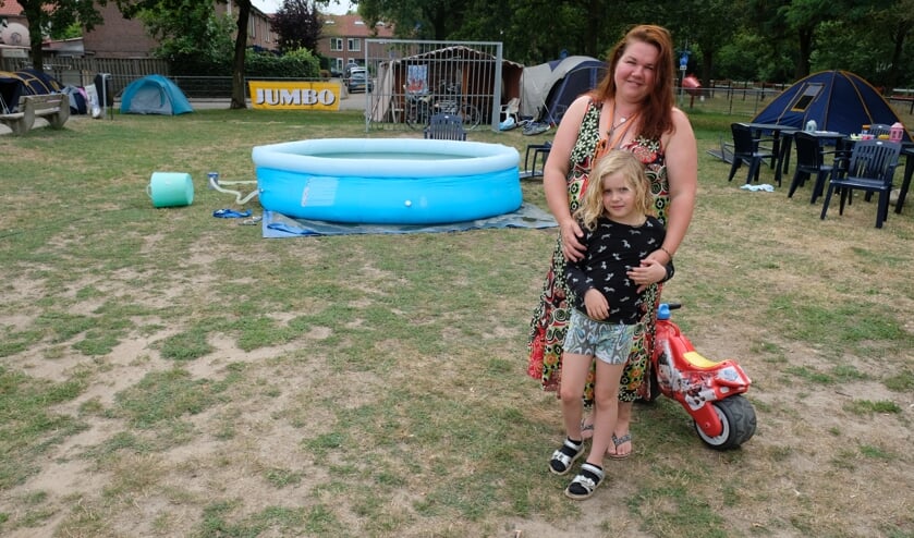 Cindy Wielders is de initiatiefnemer van de Buurtcamping Boxmeer.