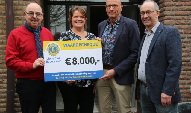 V.l.n.r. Gert Nap, Nelleke Mouthaan, Rob Overes en Jan Bouwens
