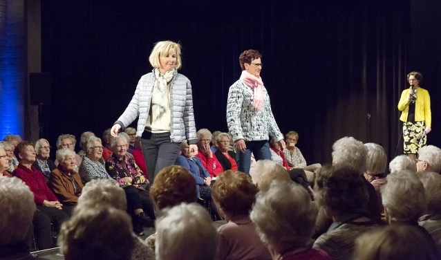 Grote belangstelling voor modeshow