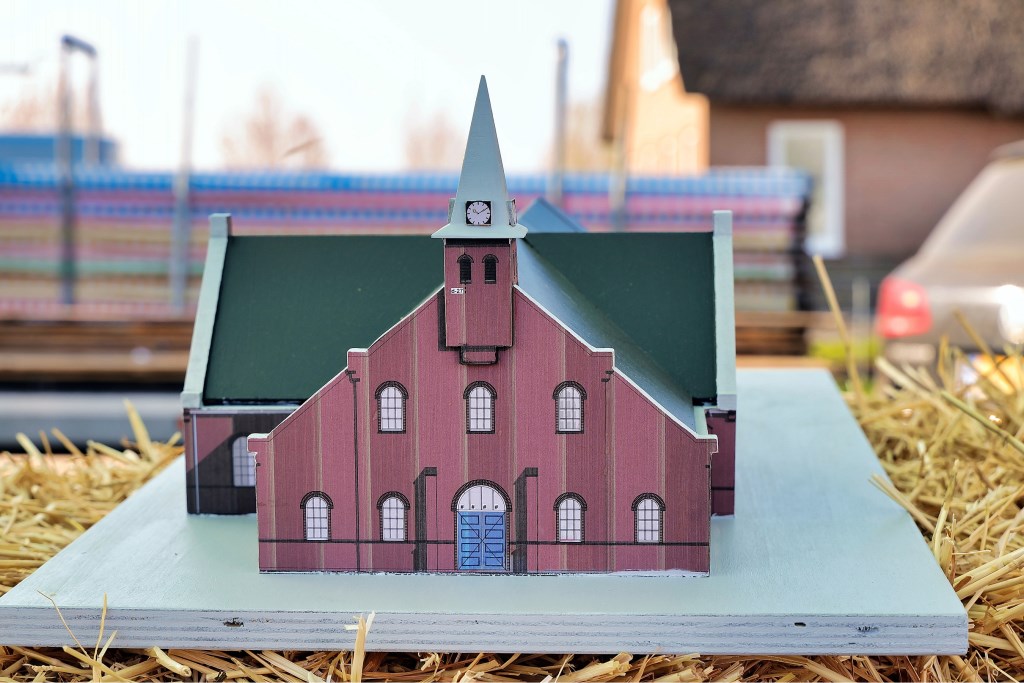 Het beoogde doel - de nieuwe kerk in Driebruggen
