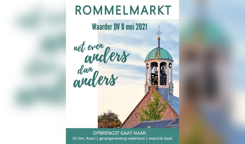 De befaamde jaarlijkse rommelmarkt, maar dan net even anders - Kijk op Bodegraven-Reeuwijk