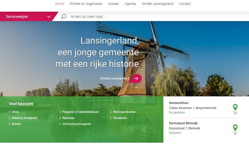 Foto: screenshot website