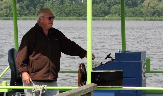 “Woensdag is mijn vaste dag, ik vind het leuk dat er dan meer kinderen aan boord zijn”, aldus Van den Meerendonck.
