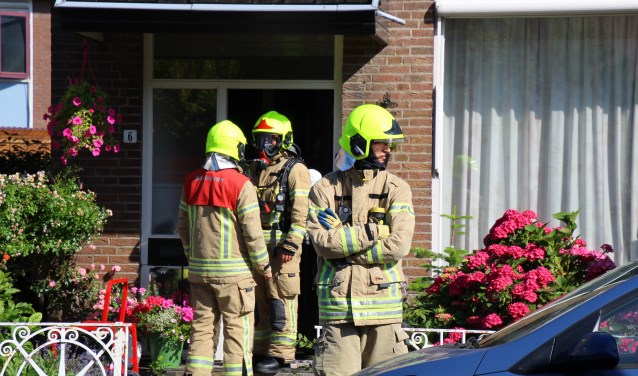 Niemand raakte bij de brand gewond.(Foto: Spa Media)