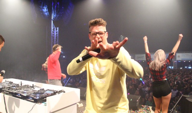 Coen Swijnenberg van de Coen en Sander Show heeft het naar zijn zin in Lansingerland. (Foto: Spa Media)