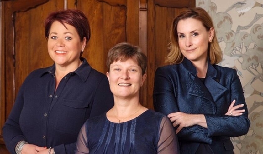 V.l.n.r.: Mirjam Voogd, locatiemanager – Dr. Petra Borsje, geriatrisch specialistt – Drs. Tessa Corduwener, directeur
